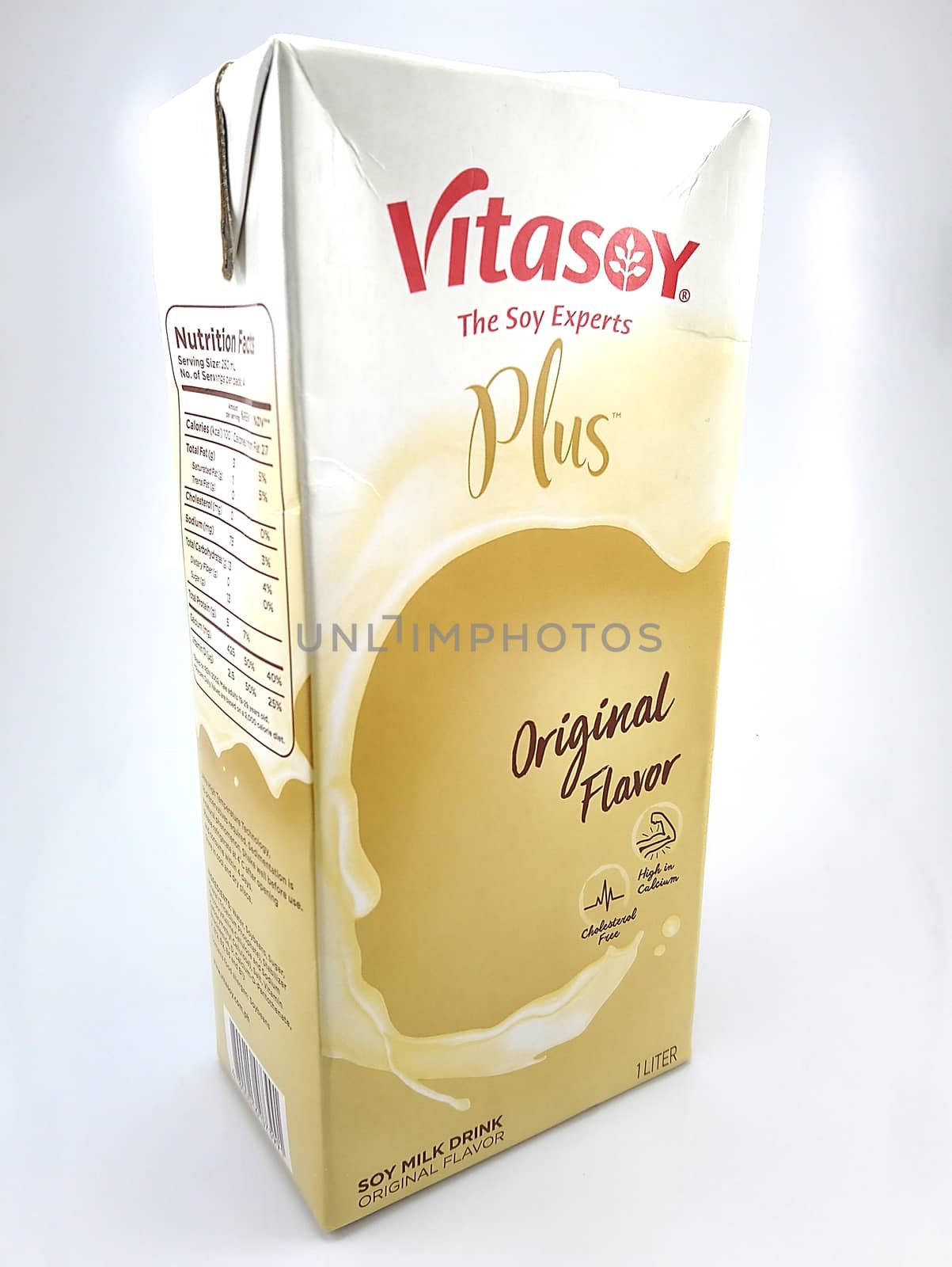 Vitasoy plus original soy milk drink in Manila, Philippines by imwaltersy