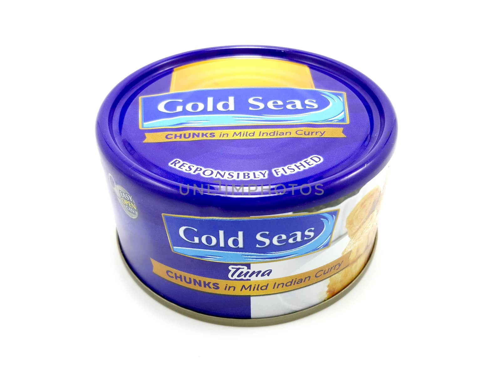 Gold seas tuna chunks mild Indian curry can in Manila, Philippin by imwaltersy