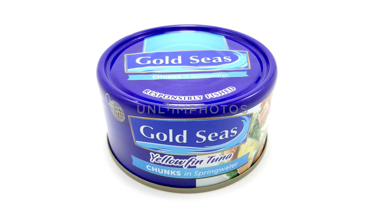 Gold seas tuna chunks in spring water can in Manila, Philippines by imwaltersy