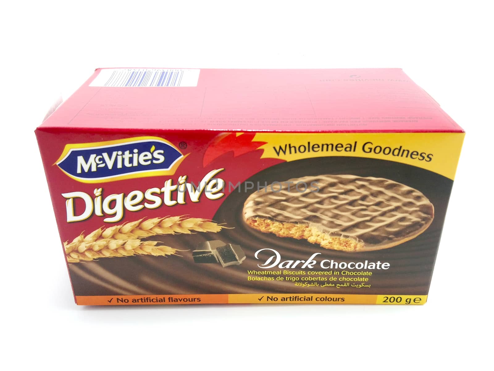 Mcvities digestive dark chocolate cookies in Manila, Philippines by imwaltersy