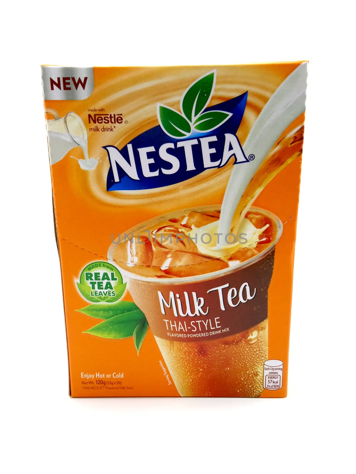 MANILA, PH - JUNE 23 - Nestea Thai style milk tea on June 23, 2020 in Manila, Philippines.