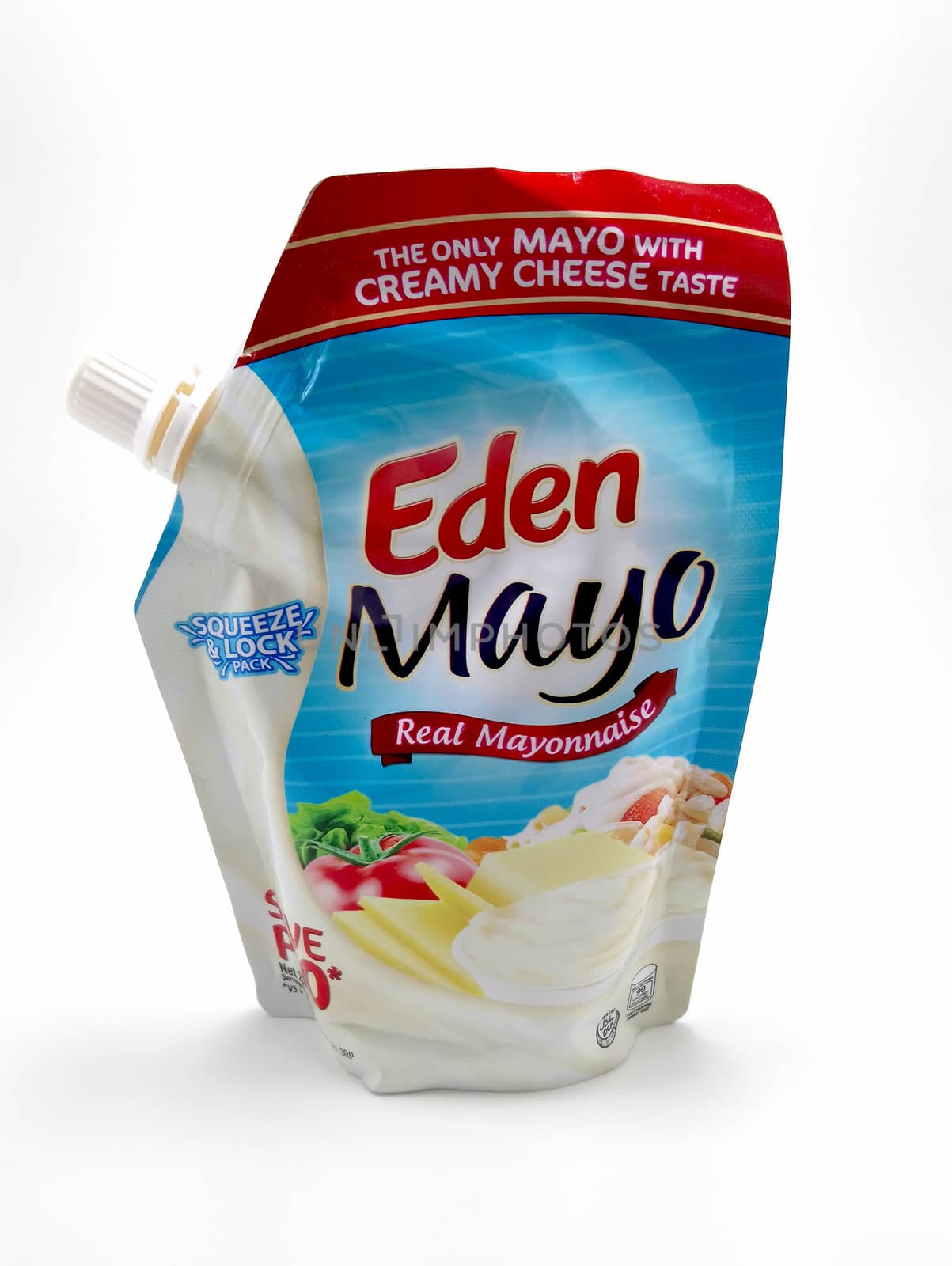 Eden mayo real mayonnaise pack in Manila, Philippines by imwaltersy