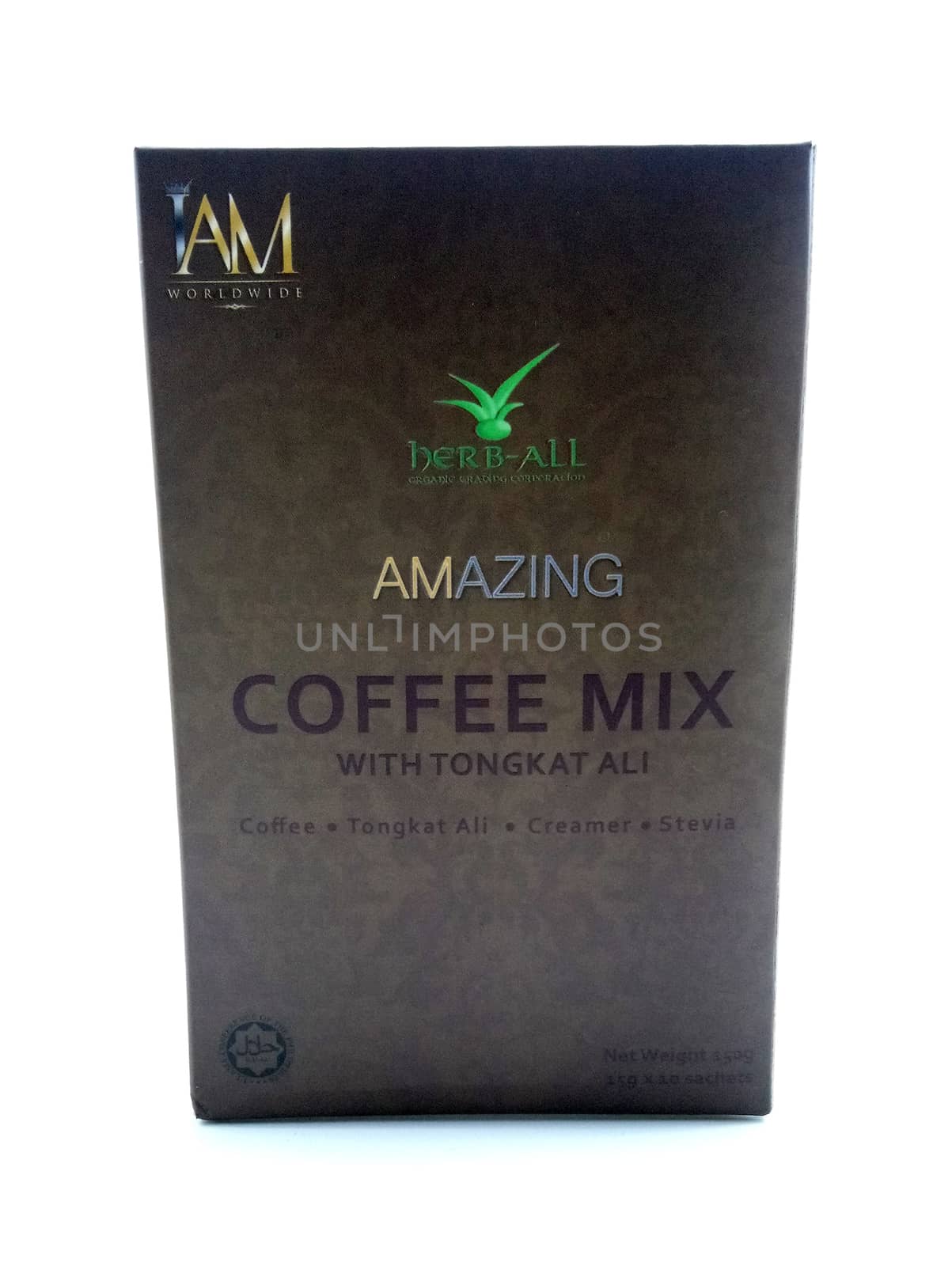 MANILA, PH - JUNE 23 - Iam amazing coffee mix with tongkat ali on June 23, 2020 in Manila, Philippines.