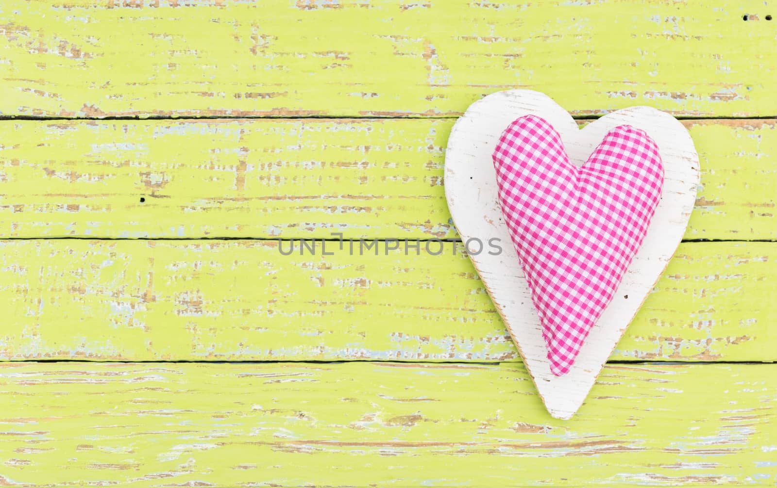 Pink heart Valentine's day background by Vulcano