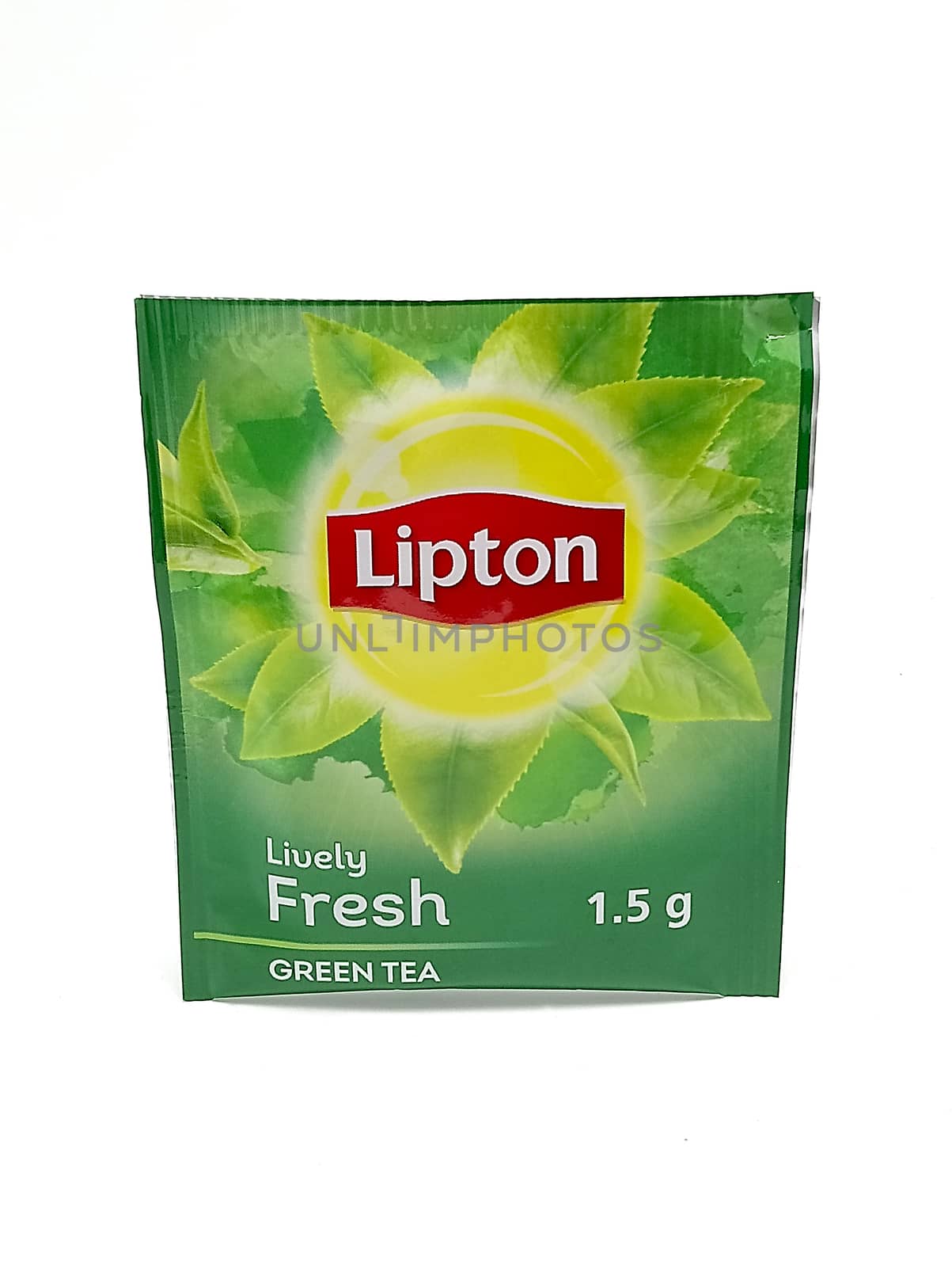 MANILA, PH - JUNE 23 - Lipton green tea on June 23, 2020 in Manila, Philippines.