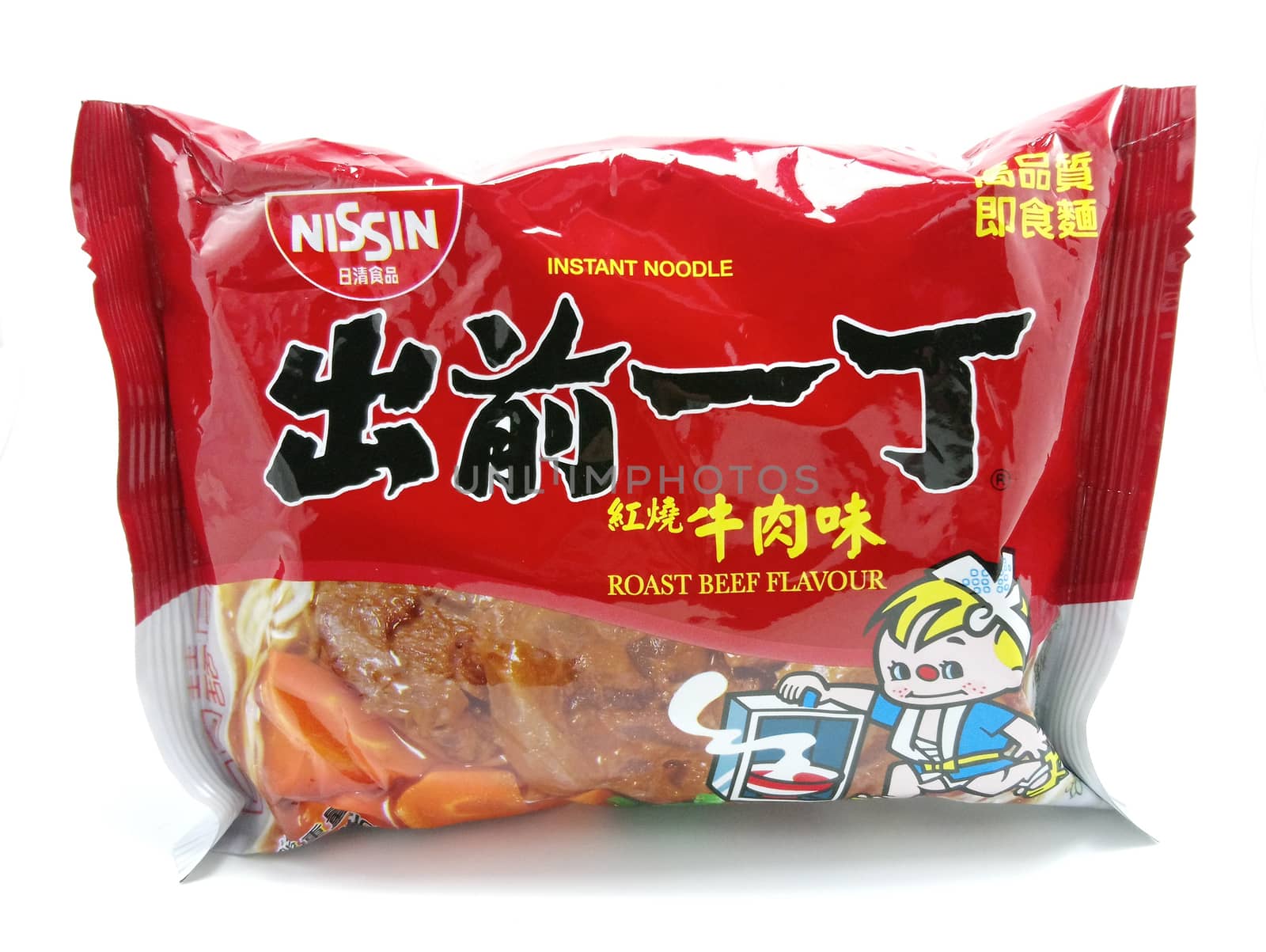 Nissin roast beef flavor noodles in Manila, Philippines by imwaltersy