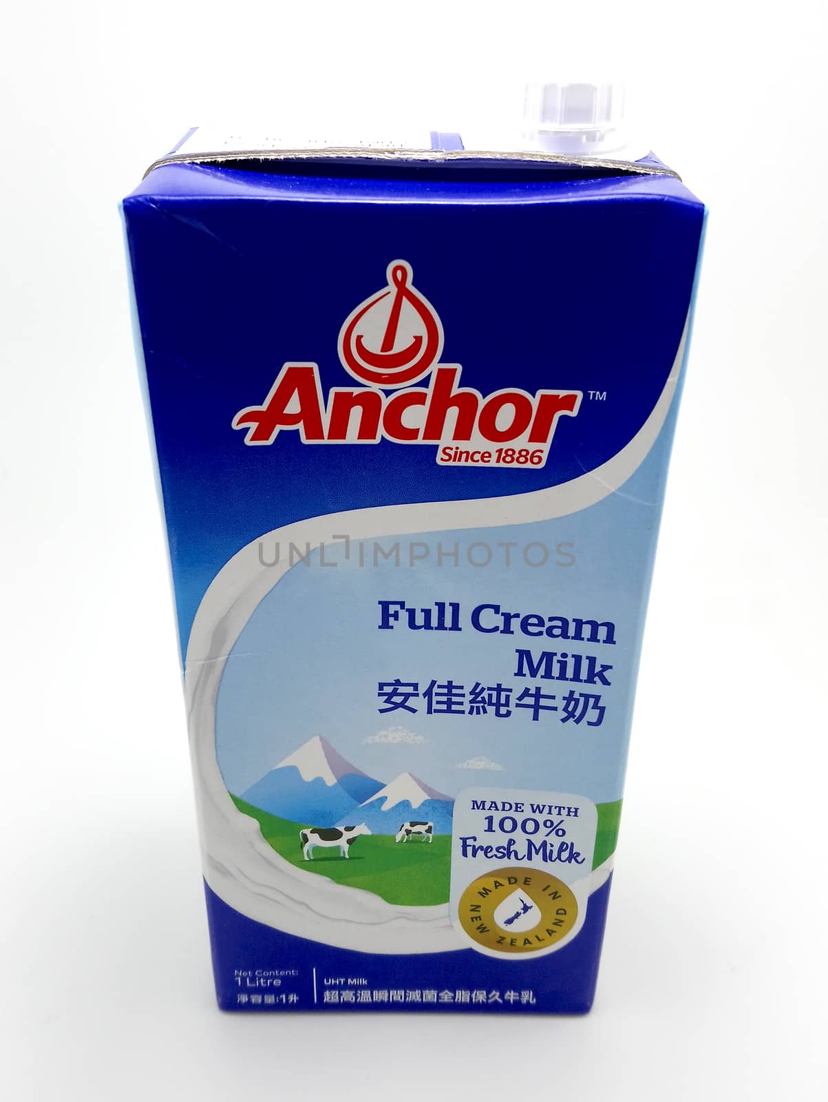 Anchor full cream milk in Manila, Philippines by imwaltersy