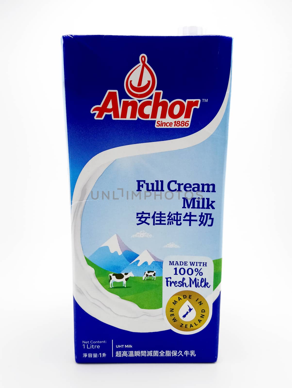 MANILA, PH - JUNE 23 - Anchor full cream milk on June 23, 2020 in Manila, Philippines.