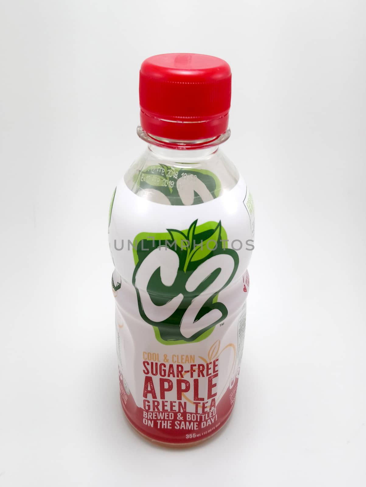 C2 cool and clean sugar free apple green tea bottle in Manila, P by imwaltersy