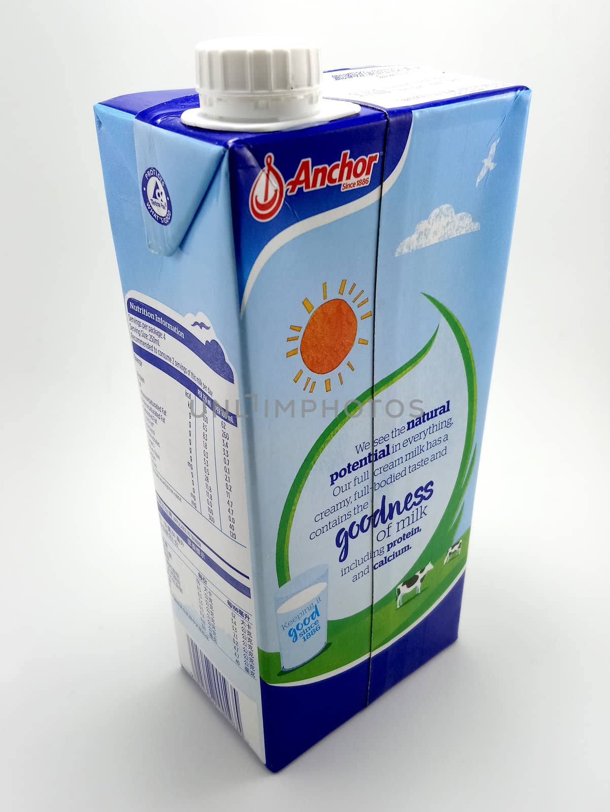 Anchor full cream milk in Manila, Philippines by imwaltersy