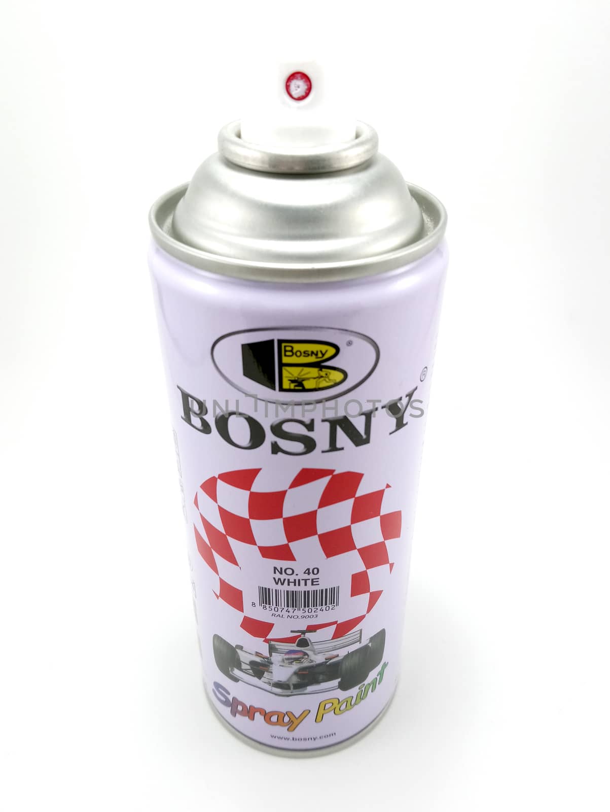MANILA, PH - JUNE 23 - Bosny spray paint on June 23, 2020 in Manila, Philippines.