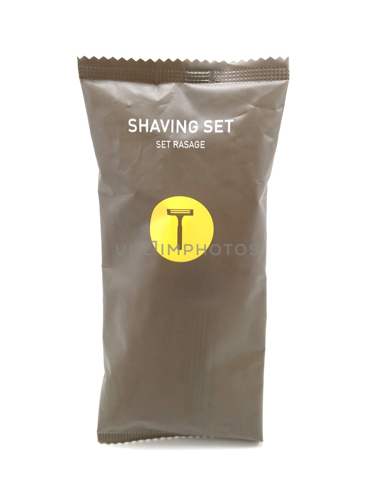 Shaving set small pack hotel complimentary toiletries by imwaltersy