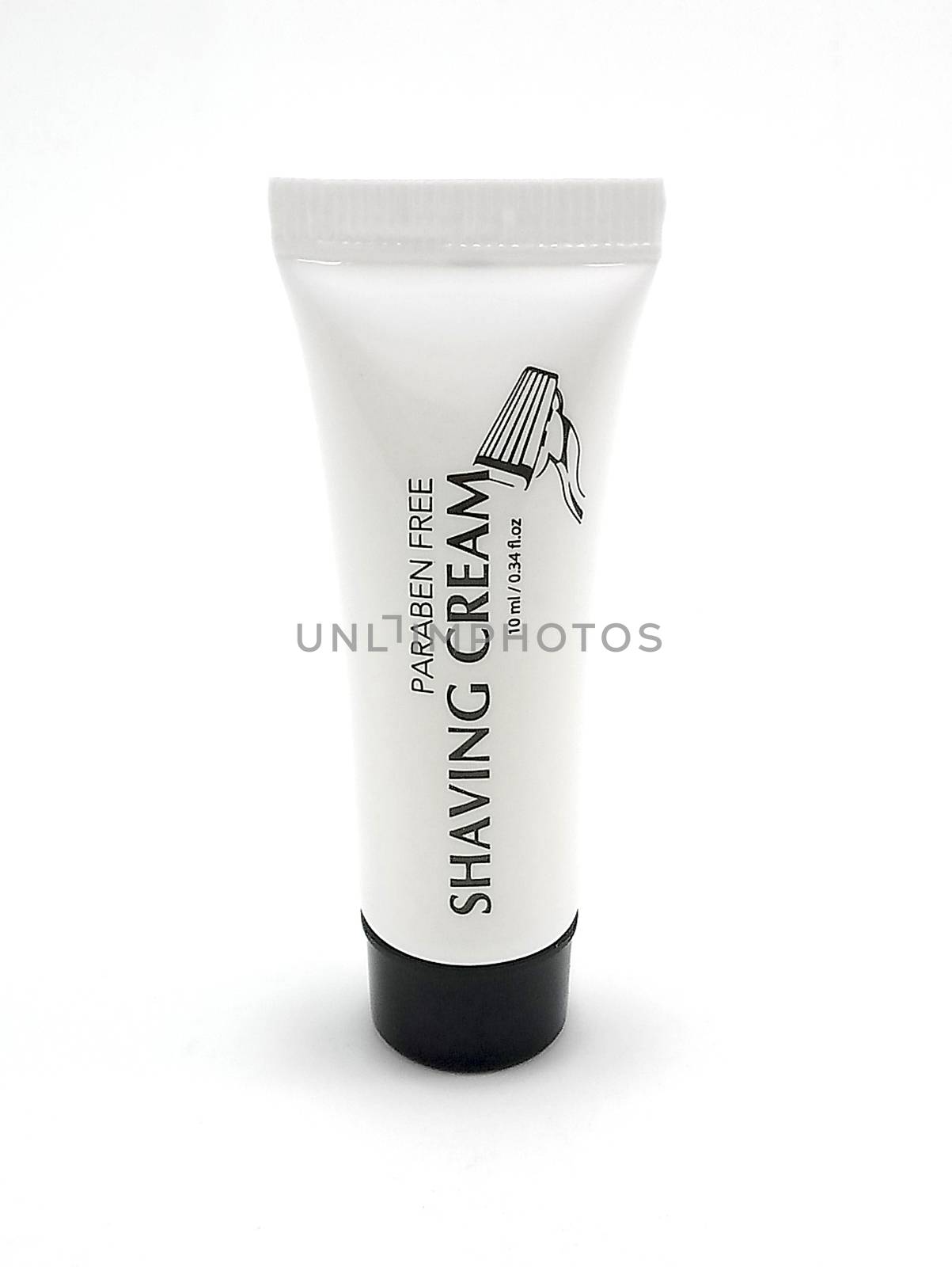 Disposable shaving cream plastic tube by imwaltersy