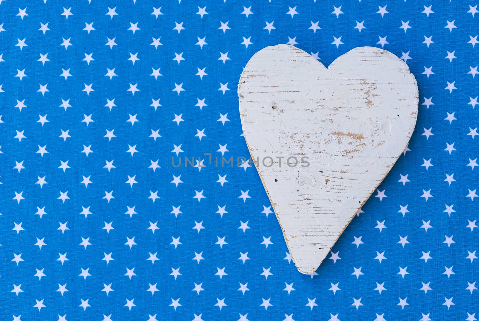 Fathers day background with heart by Vulcano