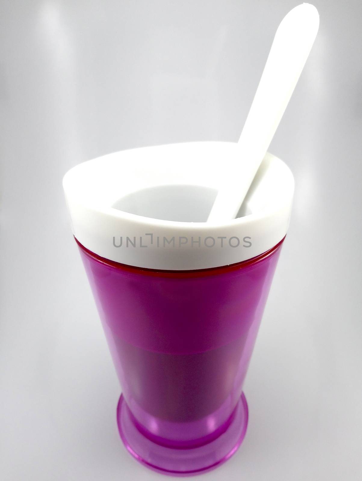 Violet slush and shake cup maker cup and scooper by imwaltersy