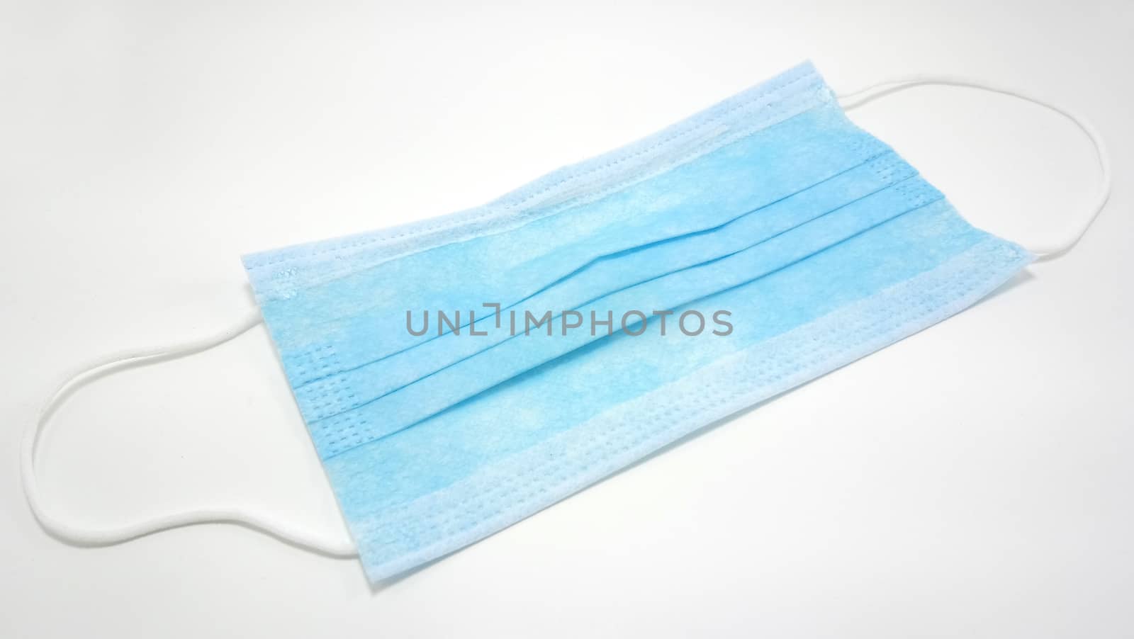 Blue hospital surgical face mask by imwaltersy