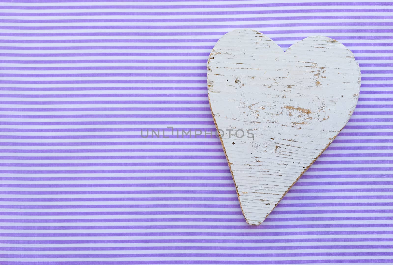 Baby shower party boy lilac background with white heart and copy space