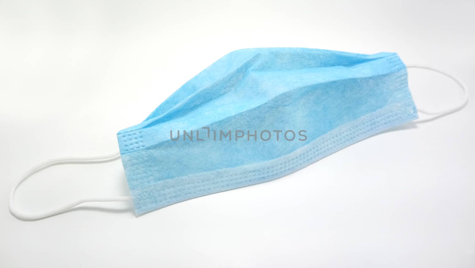 Blue hospital surgical face mask by imwaltersy