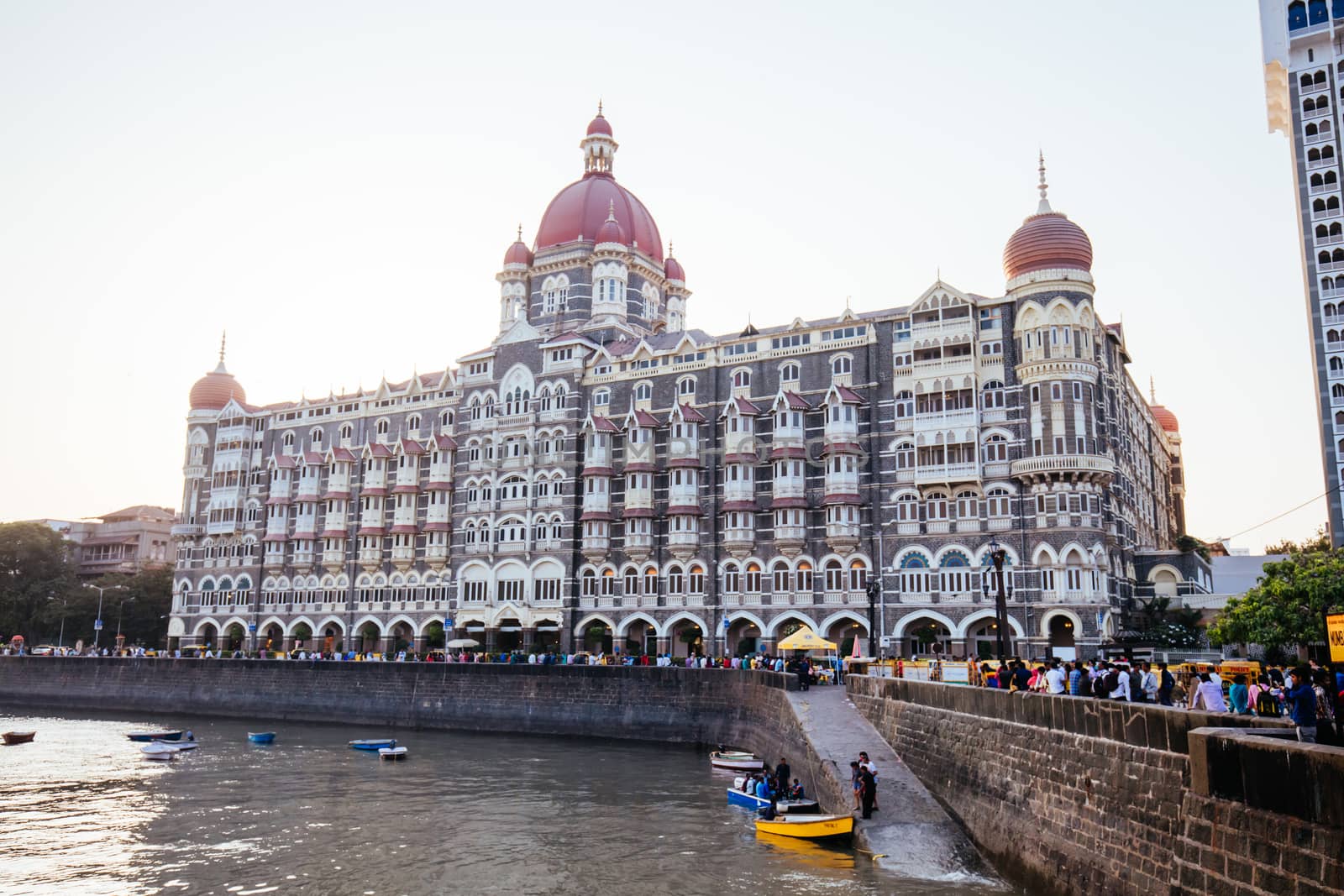 The Taj Mahal Palace in Mumbai India by FiledIMAGE