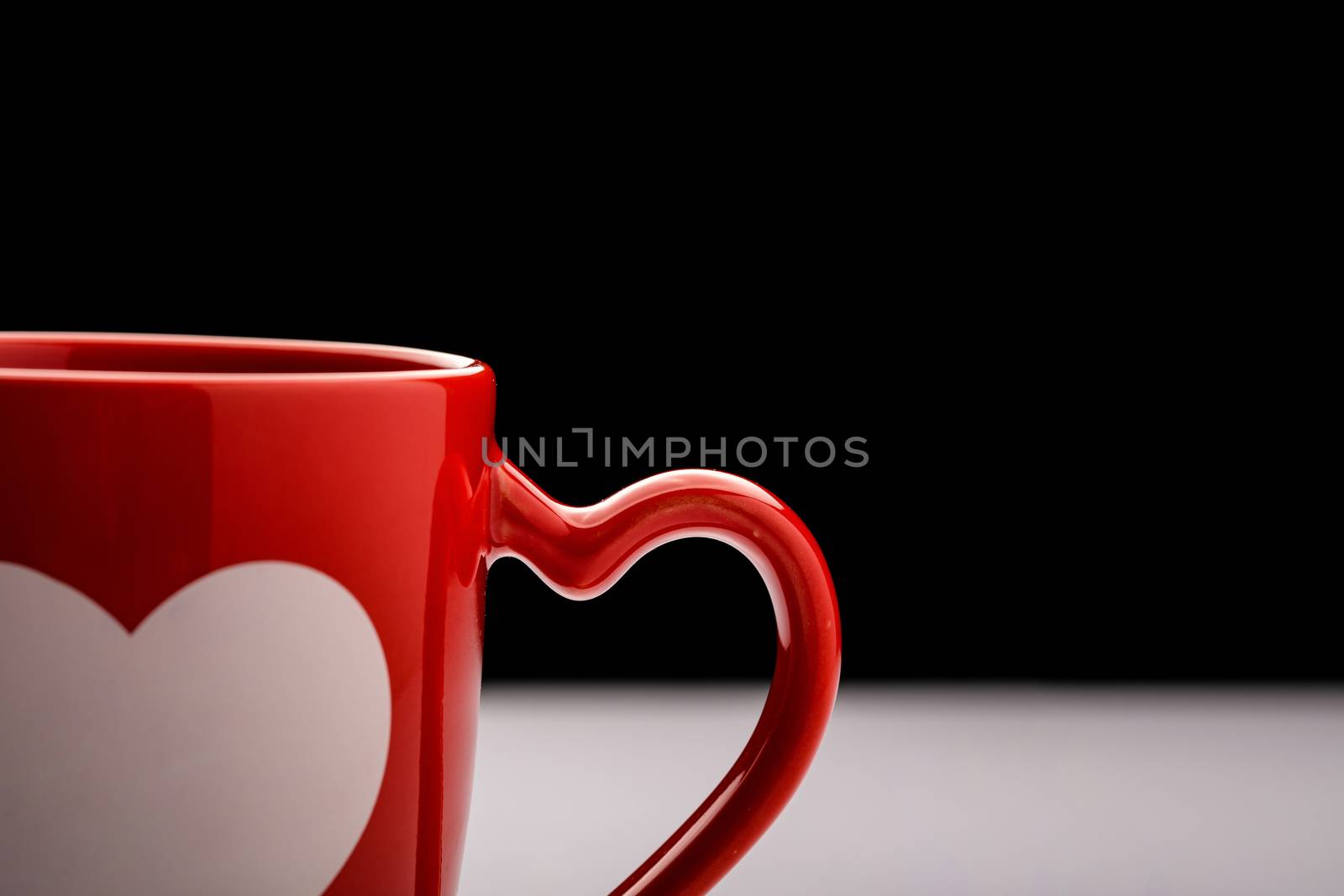 Burgundy coffee mug by Nawoot