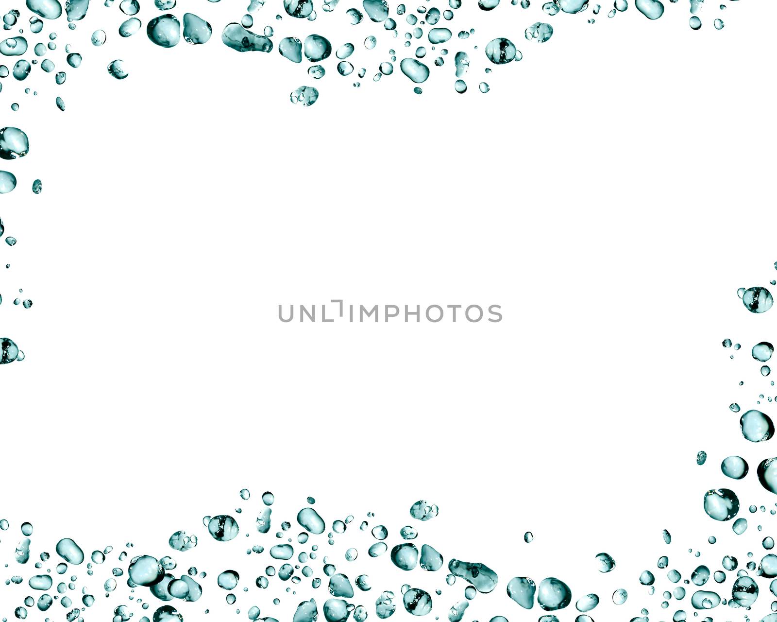 Water Drops Frame by kvkirillov