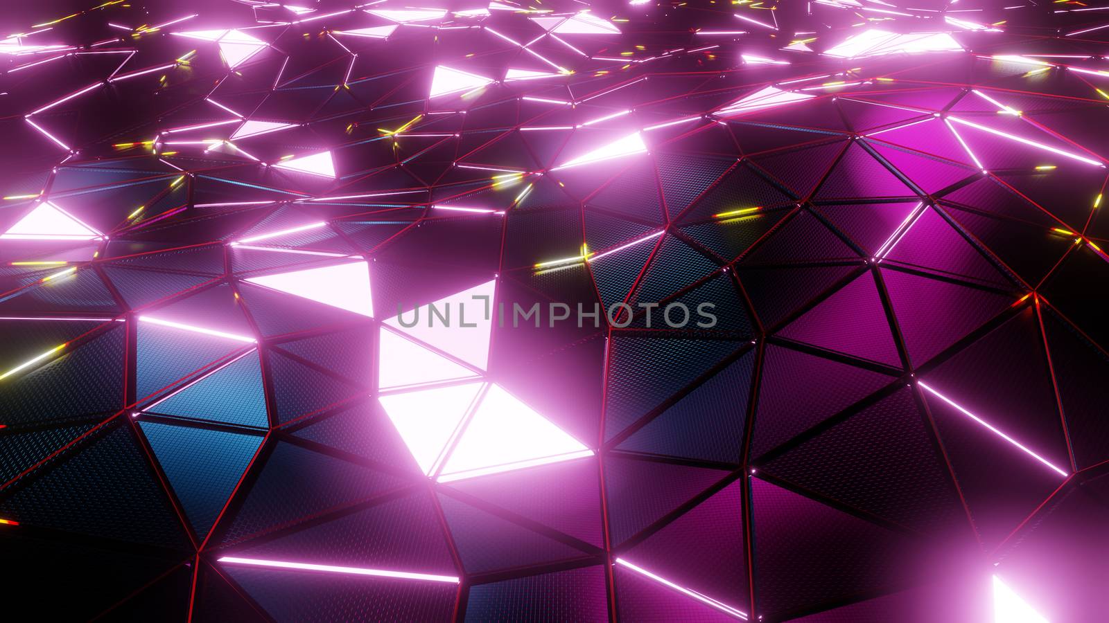 3D illustration Background for advertising and wallpaper in sci fi and technology innovation scene. 3D rendering in decorative concept.