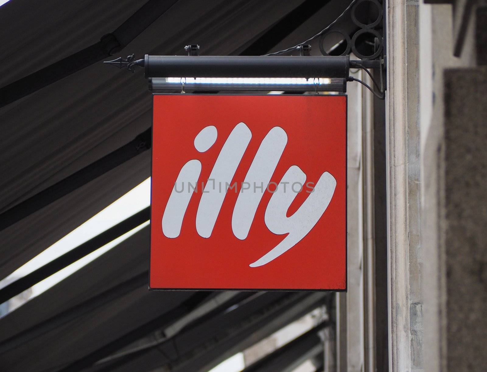TRIESTE - SEP 2019: Illy sign by claudiodivizia