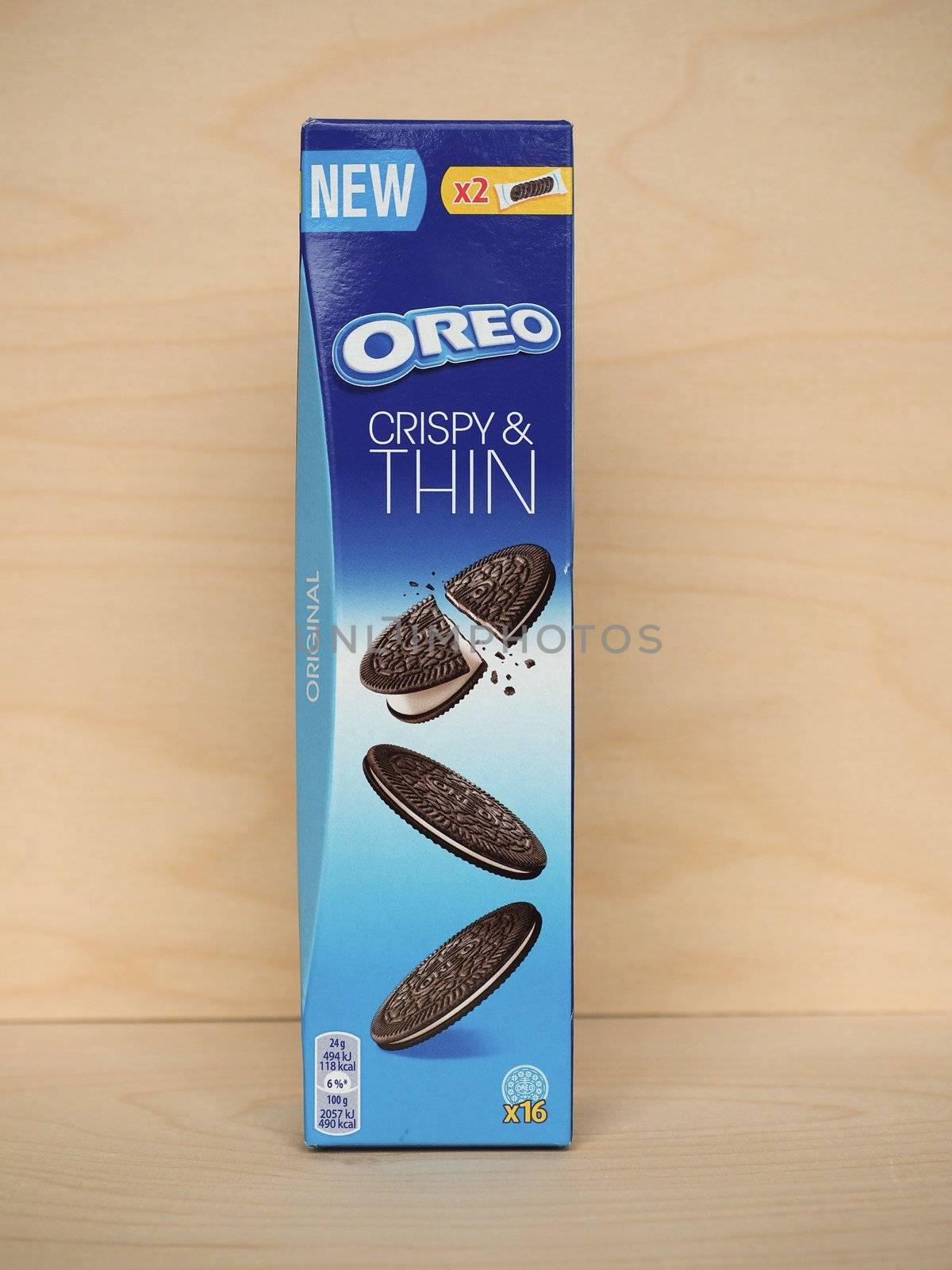 EAST HANOVER - MAY 2020: Oreo biscuits packet by claudiodivizia
