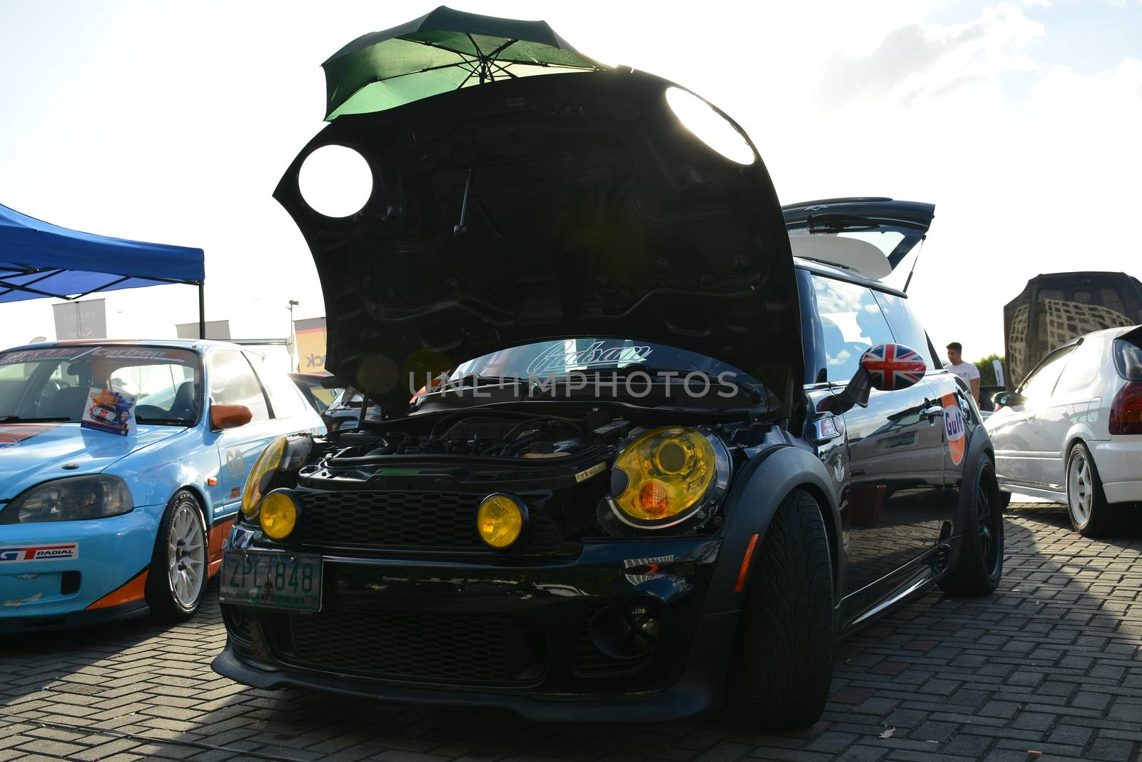 PASAY, PH - DEC 8 - Mini cooper at Bumper to Bumper car show on December 8, 2018 in Pasay, Philippines.