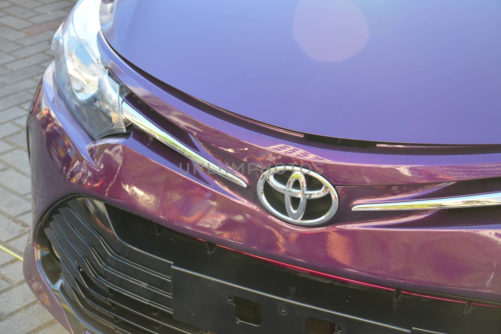 PASAY, PH - DEC 8 - Toyota vios at Bumper to Bumper car show on December 8, 2018 in Pasay, Philippines.