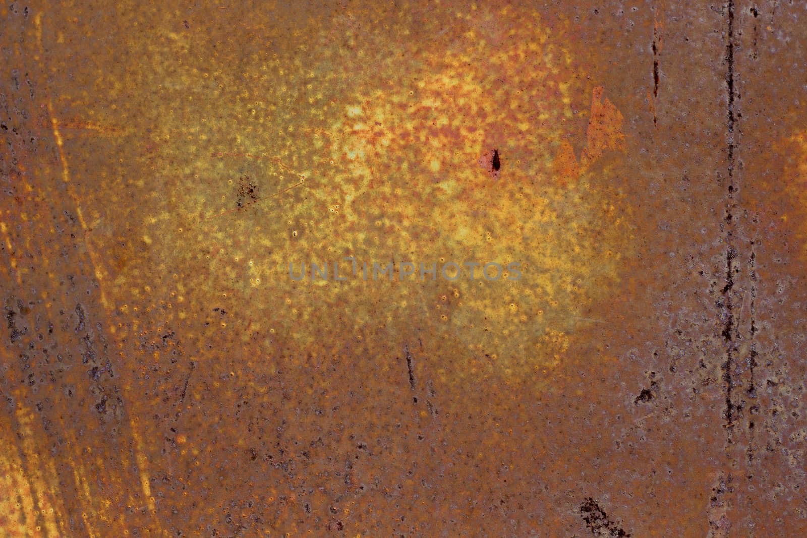 Rusty metal plate by Jova