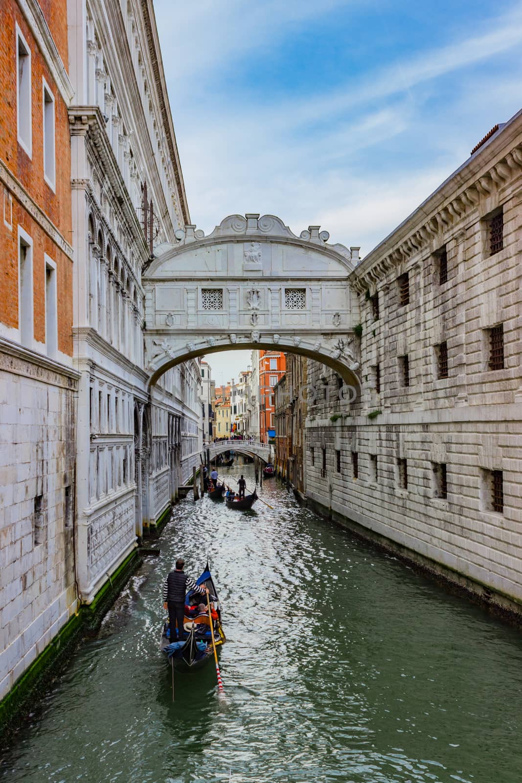 View of the famous Bridge of Sighs in Venice by Sid10