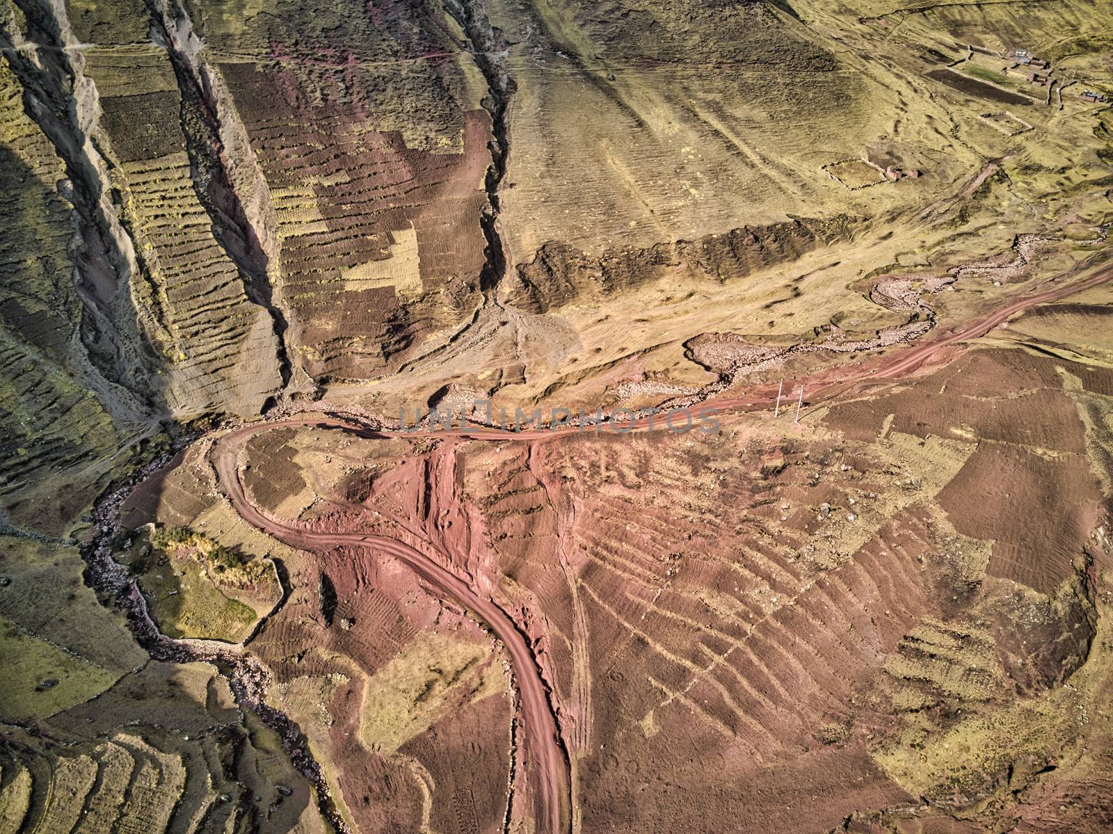 Mountain road in Peru by mevert