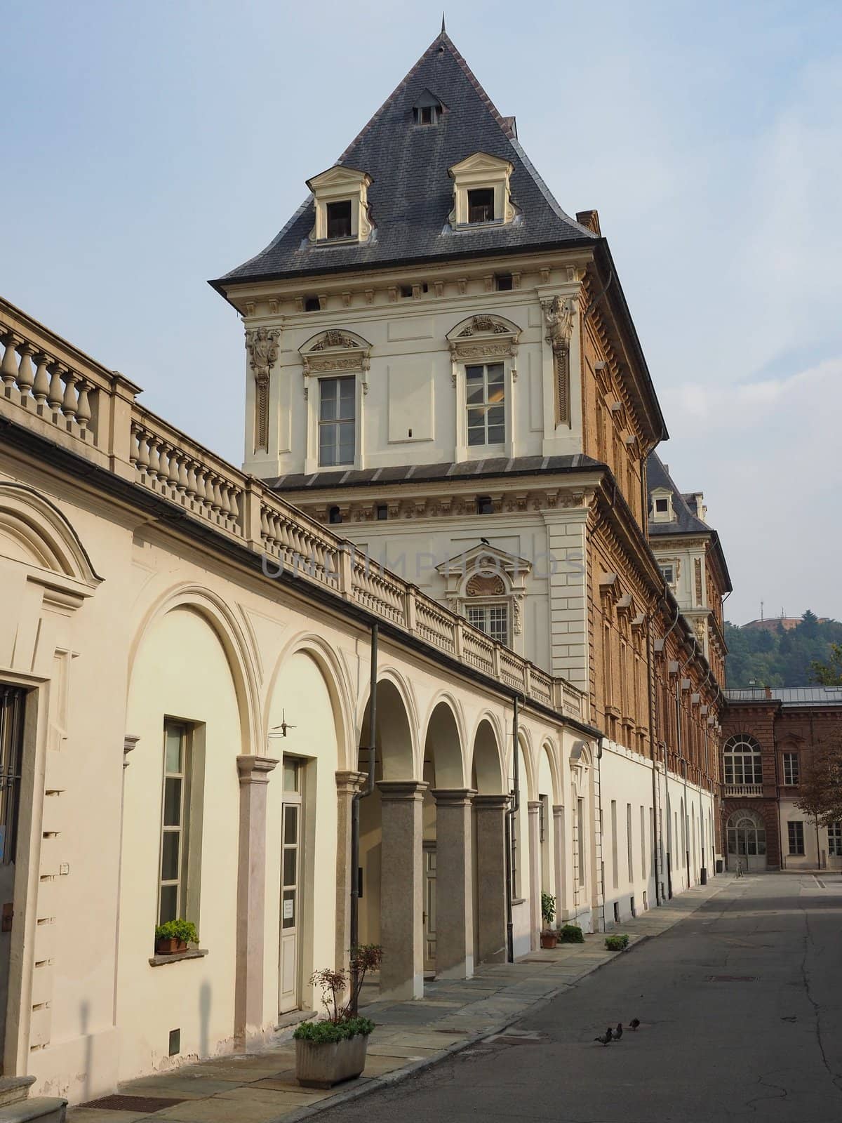 TURIN, ITALY - CIRCA OCTOBER 2019: Castello del Valentino baroque castle