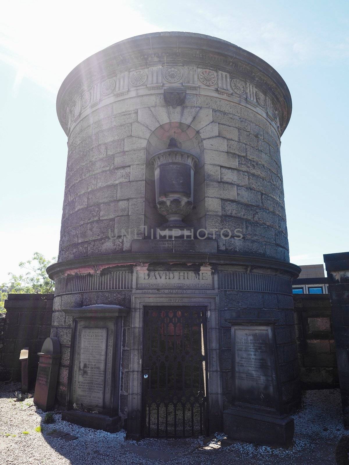 David Hume mausoleum in Edinburgh by claudiodivizia