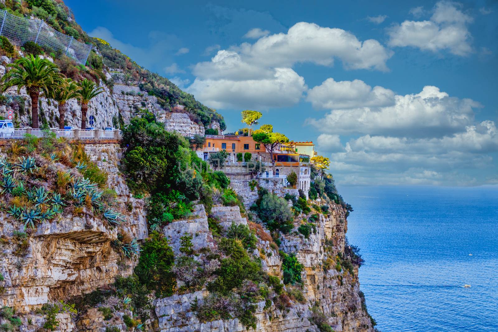 Villa Hanging on the Amalfi Coast by dbvirago