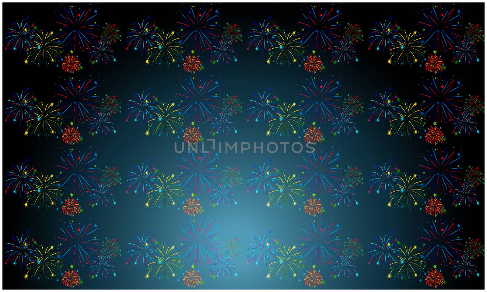 digital textile design of crackers on abstract backgrounds