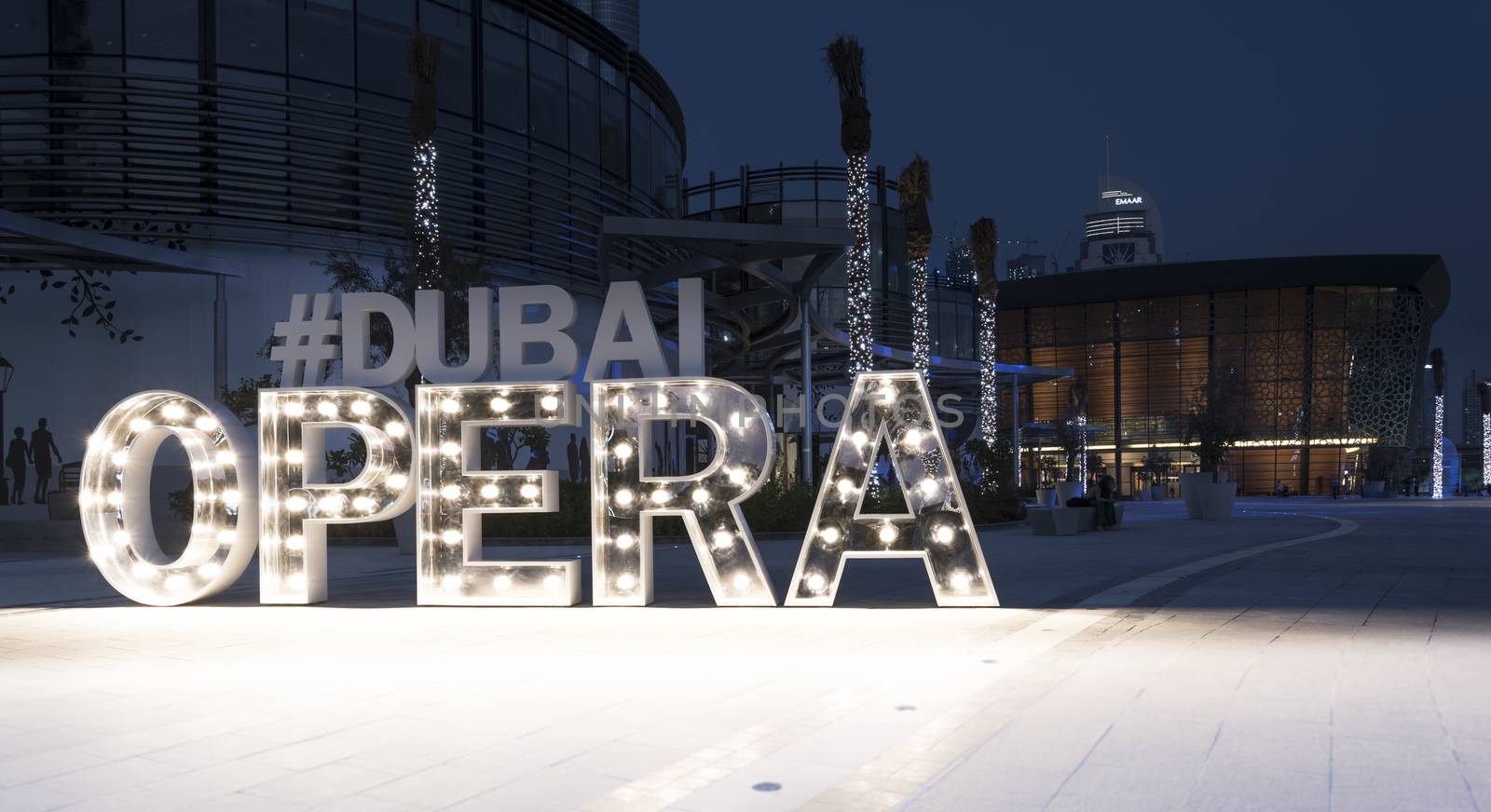 Dubai Opera Tag  by GABIS