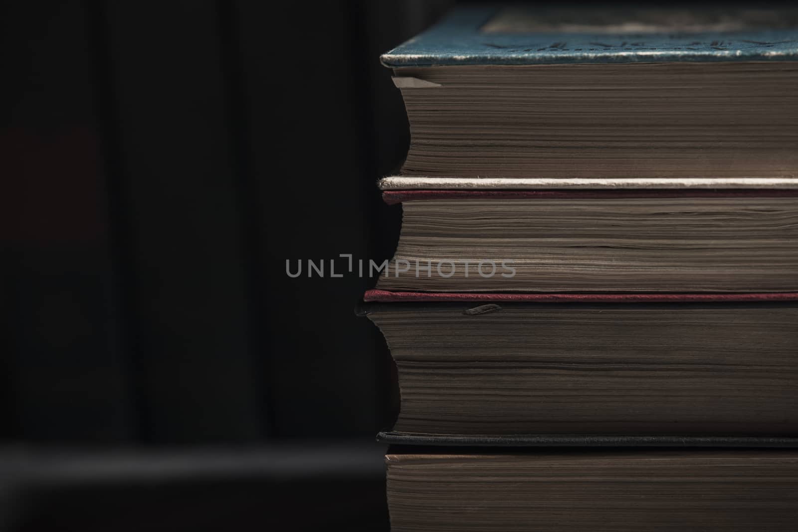 Pile of books by snep_photo