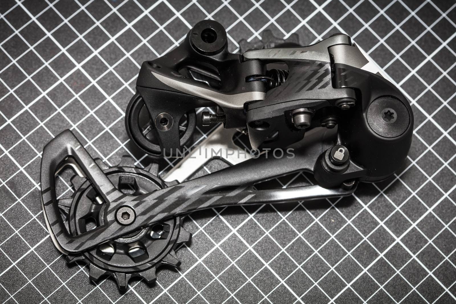 Alloy Bicycle Rear Derailleur by FiledIMAGE