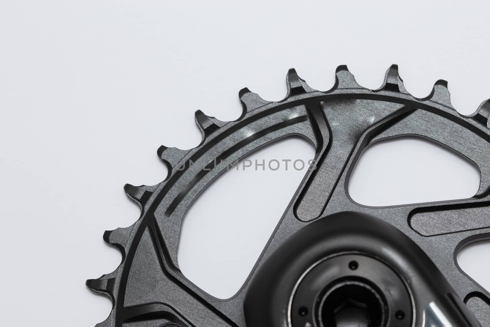 Alloy Bicycle Crank and Chainring by FiledIMAGE
