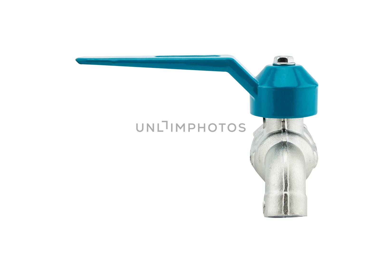 water tap isolated on white background - clipping part.