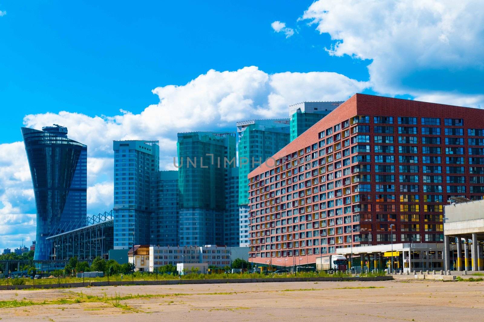 New buildings in Moscow in the summer 2020