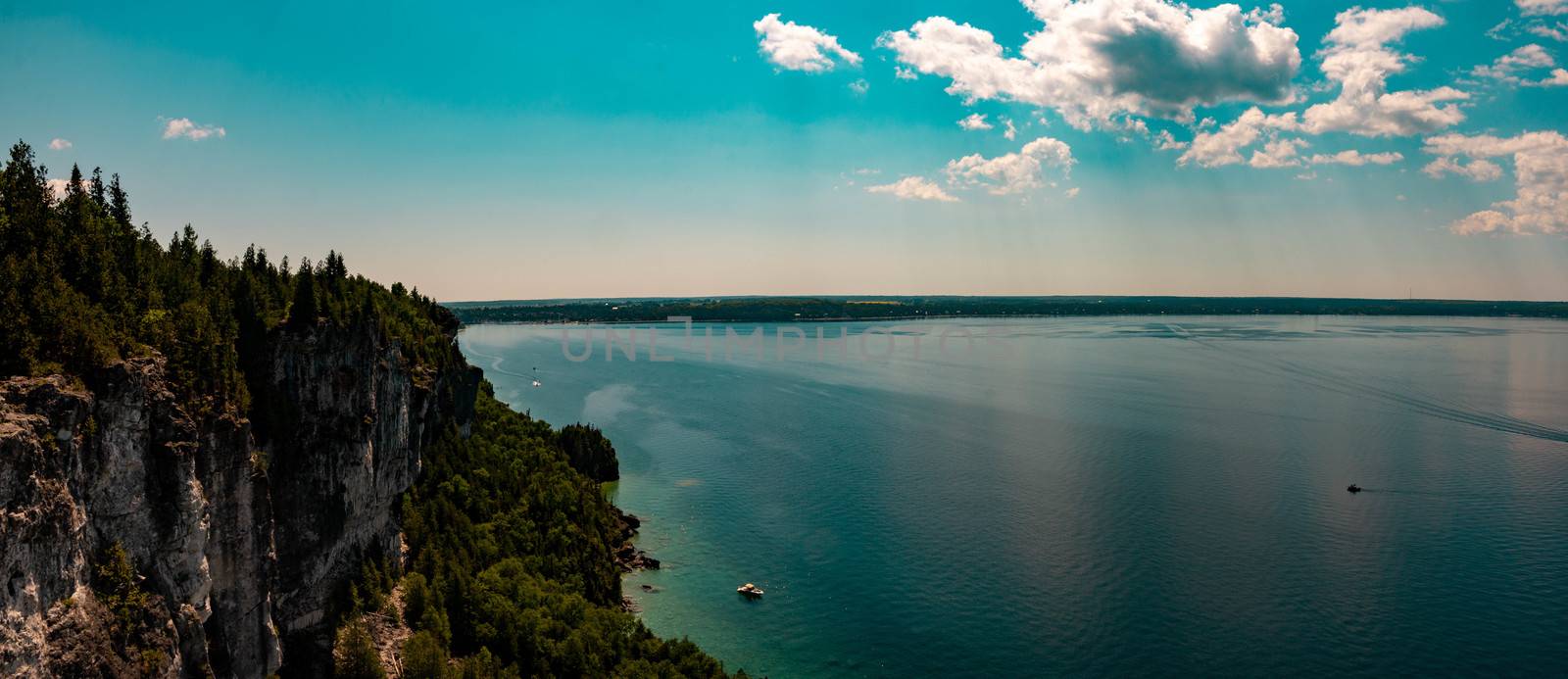 Scenic view at the lions head provincial park.