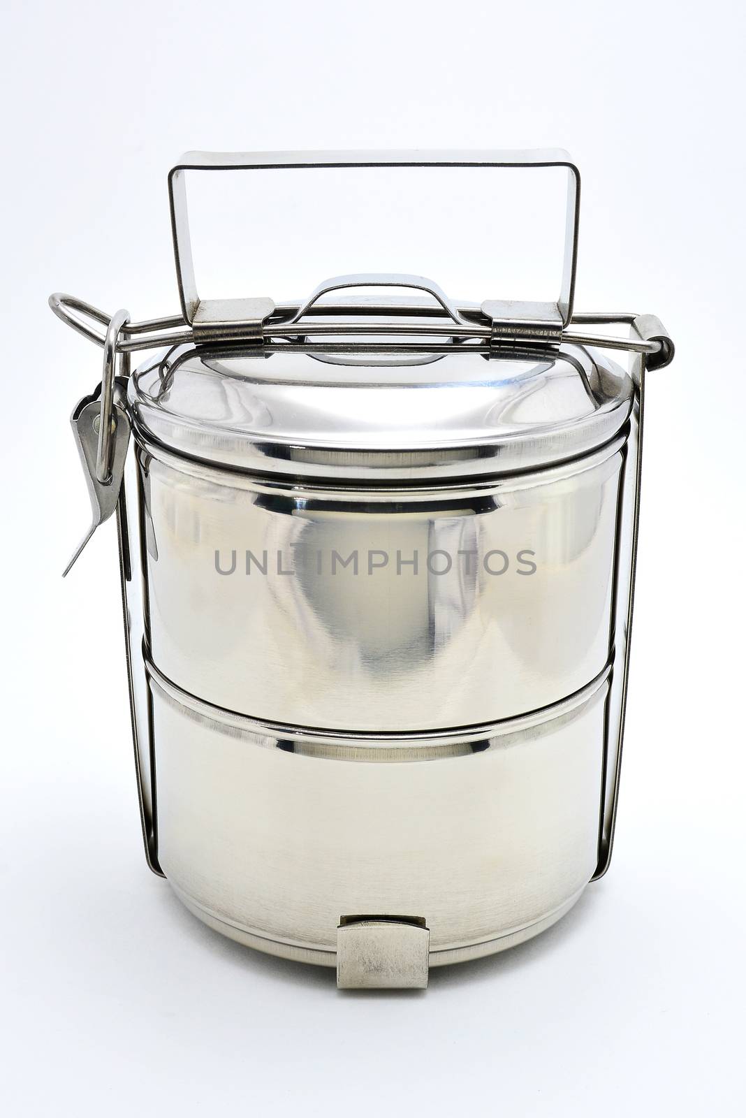 Stainless steel portable carry tiffin canister use to put food meals