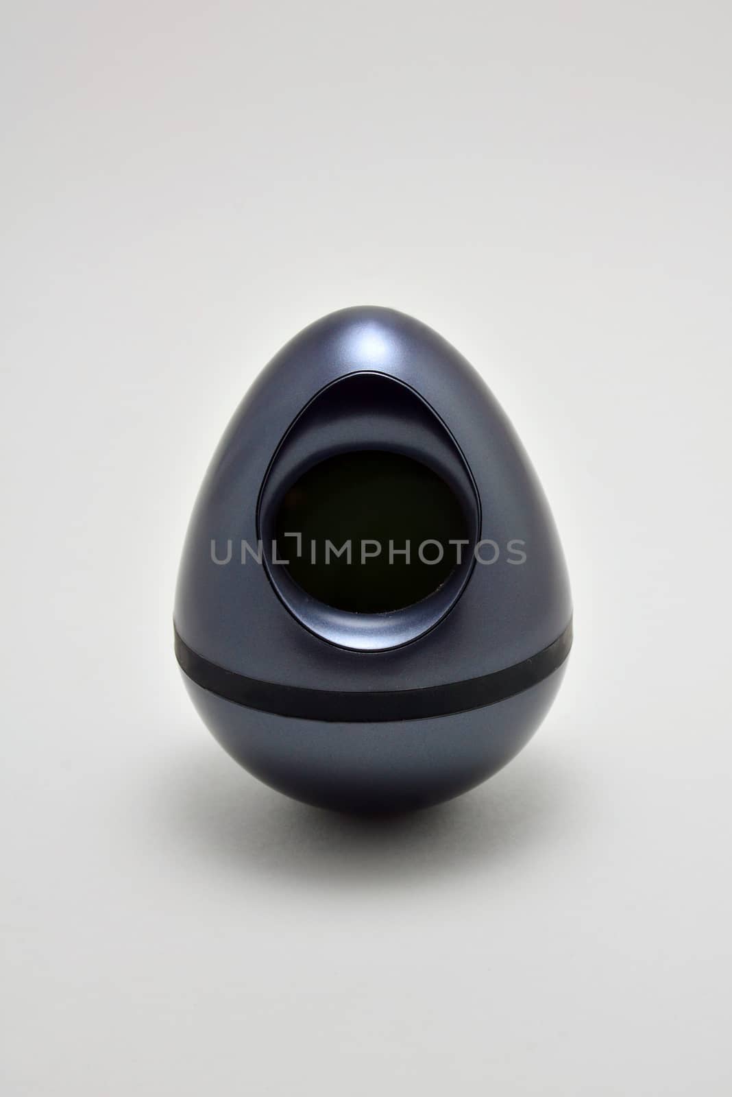 Black egg shape design with digital timer  by imwaltersy