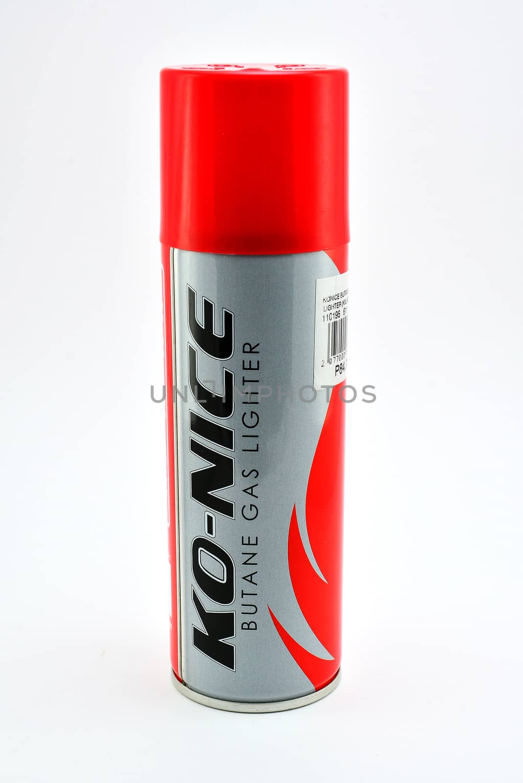 MANILA, PH - JULY 10 - Konice butane gas lighter can on July 10, 2020 in Manila, Philippines.