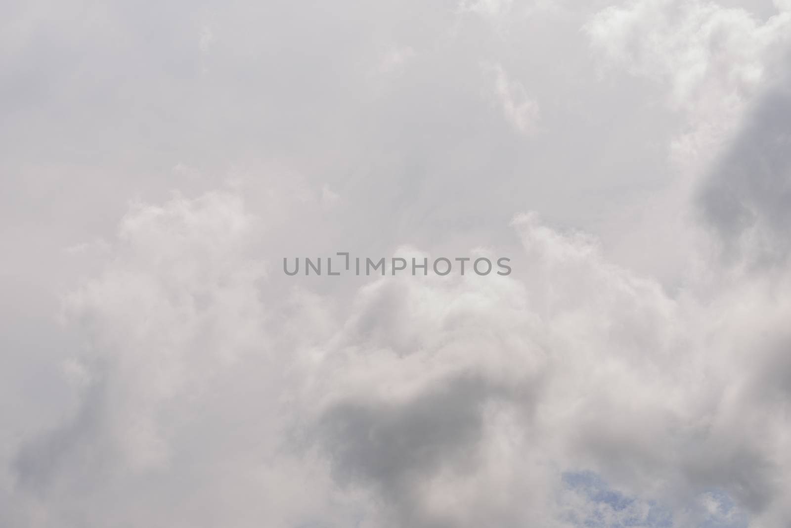 The nature of blue sky with cloud in the morning. by animagesdesign