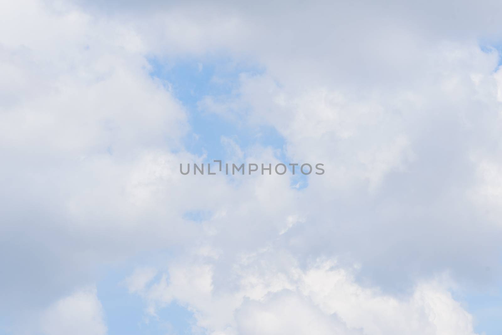 The nature of blue sky with cloud in the morning. by animagesdesign