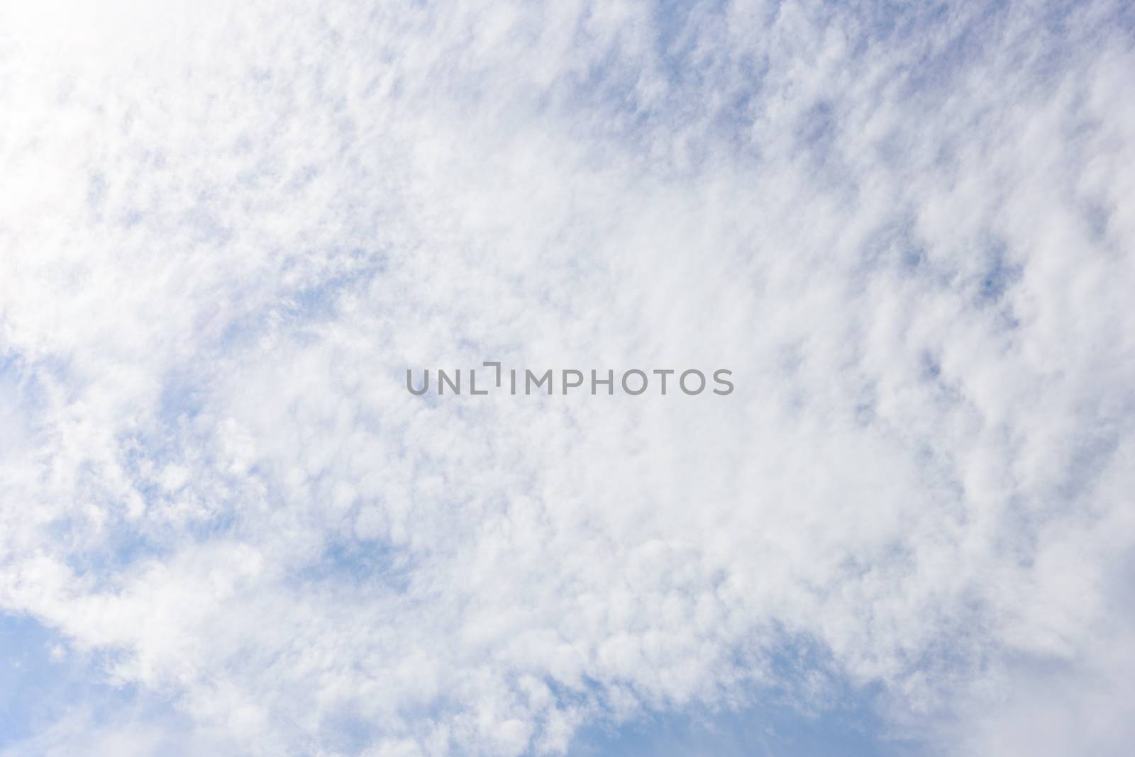 The nature of blue sky with cloud in the morning.